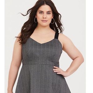 torrid peplum tank top size 1x women